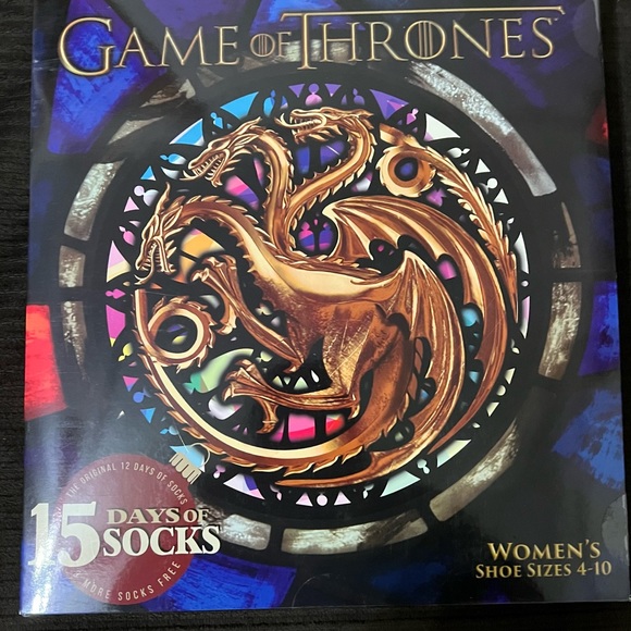 Game of Thrones Accessories - Game of Thrones 15 Days of Socks!!